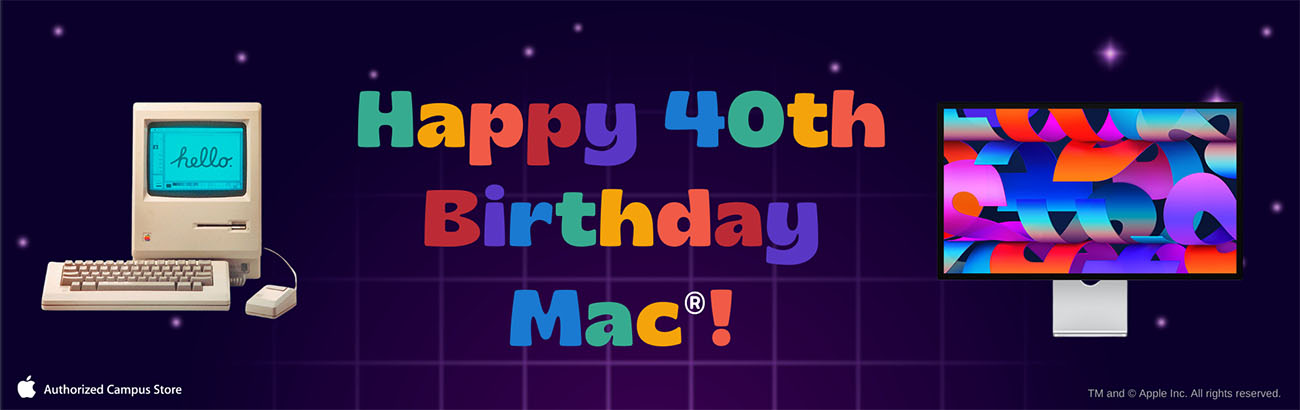 Happy 40th Birthday Mac!